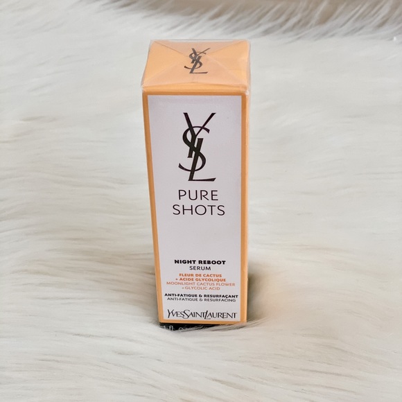 Yves Saint Laurent Skincare New In Box Ysl Pure Shots Night Reboot Serum Poshmark
